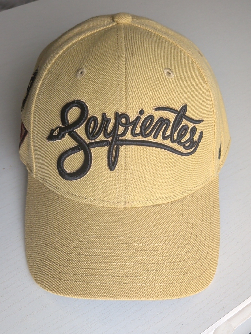 Embroidered Logo Yellow Baseball Cap